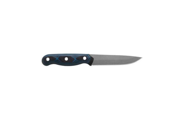TOPS Knives Dicer 4 Steak Knife Blue/Black G10 Tumble CPM S35VN - Knives.mx