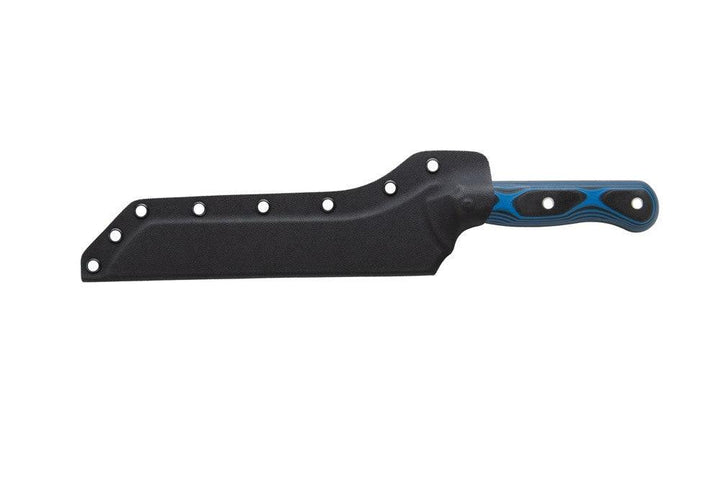 TOPS Knives Dicer 7 Bread Knife Blue/Black G10 Tumble CPM S35VN - Knives.mx