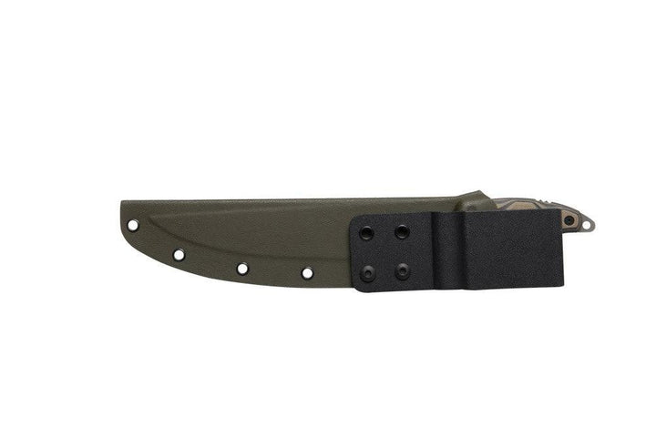TOPS Knives Filet Tan/Black SureTouch G10 Tumble 154CM - Knives.mx