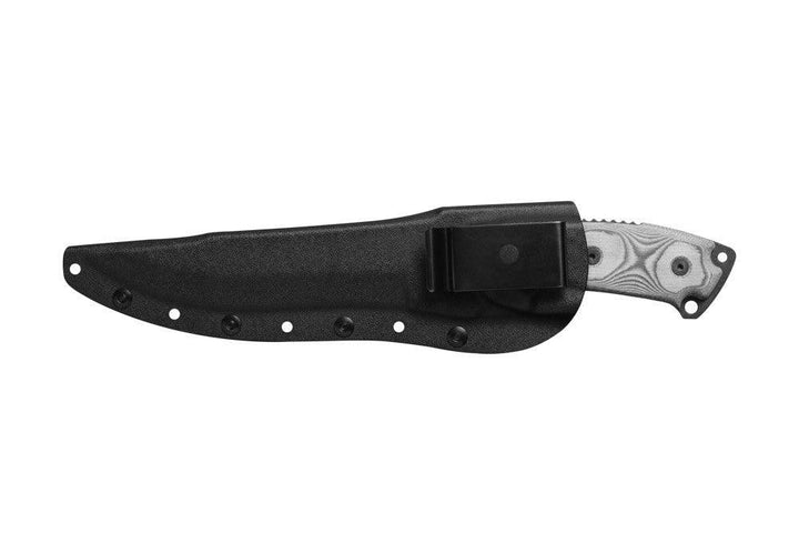 TOPS Knives Firestrike FS45 Combat Fixed 7" Black Linen Micarta 1095HC - Knives.mx