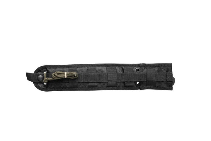 TOPS Knives Longhorn Bowie Black Linen Micarta Rocky Mountain Tread River Wash 1095HC - Knives.mx