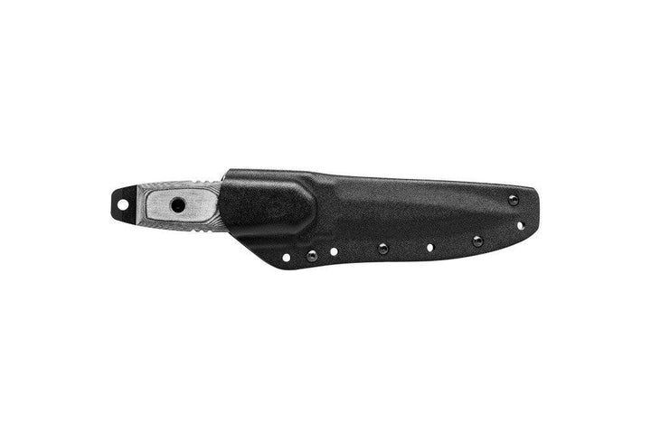 TOPS Knives Rangers Edge Black Linen Micarta Black Traction Coating 1095HC - Knives.mx