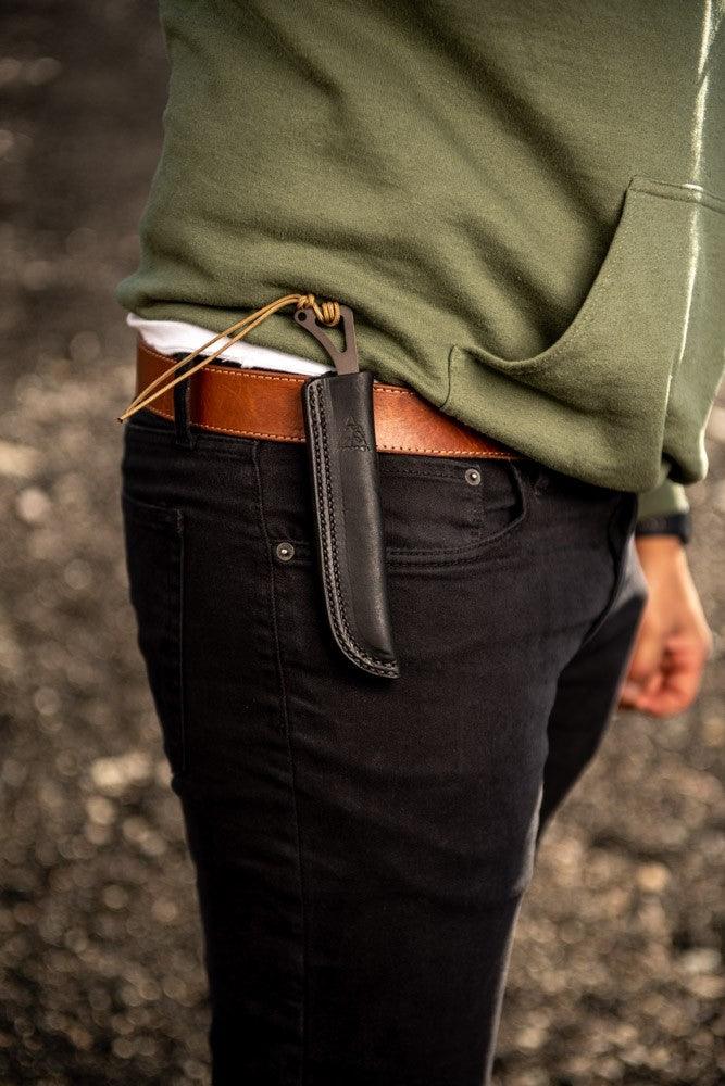 TOPS Knives Rocky Mountain Spike Skeletonized Sandstorm Bronze 1095HC - Knives.mx