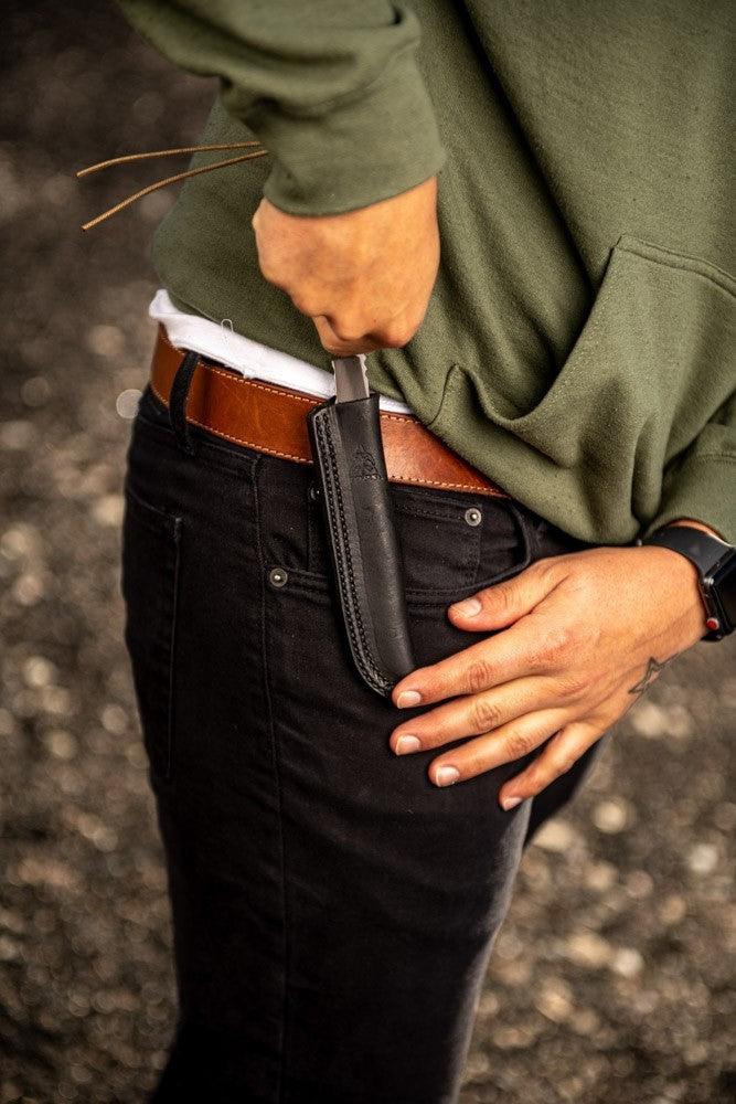 TOPS Knives Rocky Mountain Spike Skeletonized Sandstorm Bronze 1095HC - Knives.mx