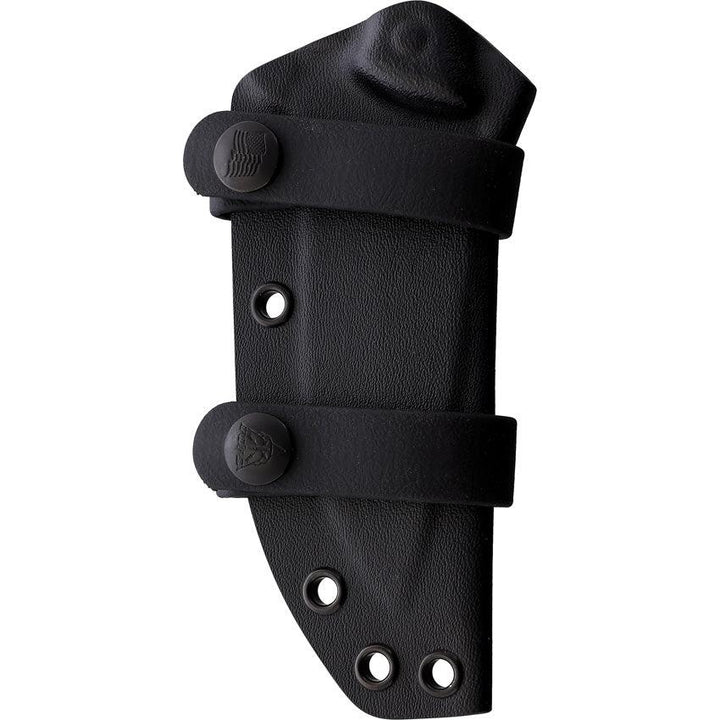 TOPS Knives Silent Hero 4 Black Canvas Micarta Sniper Gray 1095HC - Knives.mx