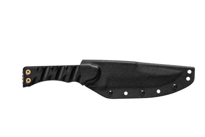 TOPS Knives Team Jackal Survivor Black G10 Rocky Mountain Tread Coyote Tan 1095HC - Knives.mx