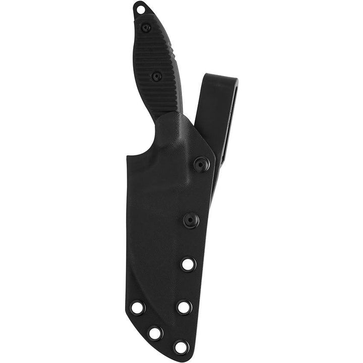 TOPS Knives Unzipper Blackout G10 Traction coated 1095HC - Knives.mx