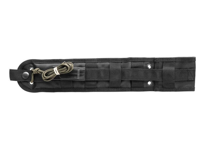 TOPS Knives US Combat Knife Black Linen Micarta Black Traction Coating 1095HC - Knives.mx