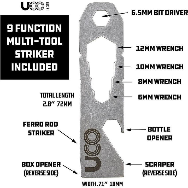 UCO Survival Fire Striker - Knives.mx