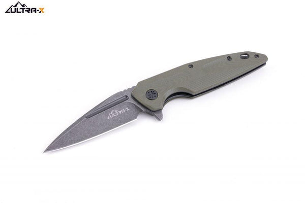 Ultra-X Bat Linerlock Olive - Knives.mx