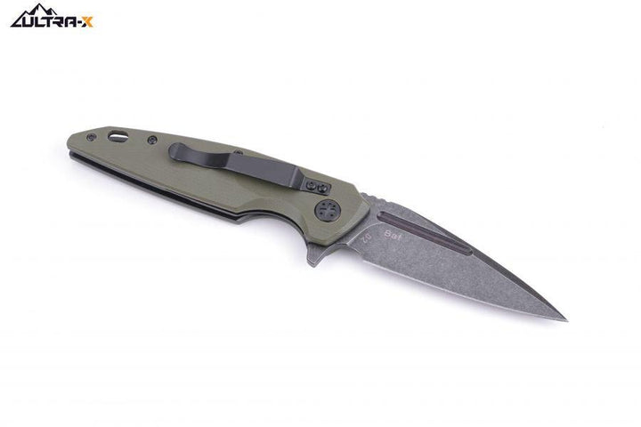 Ultra-X Bat Linerlock Olive - Knives.mx