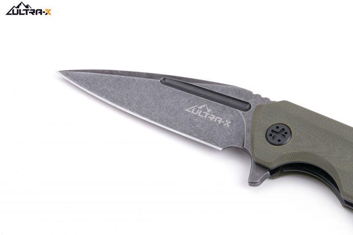 Ultra-X Bat Linerlock Olive - Knives.mx