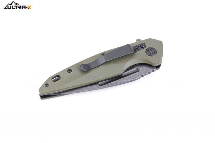 Ultra-X Bat Linerlock Olive - Knives.mx