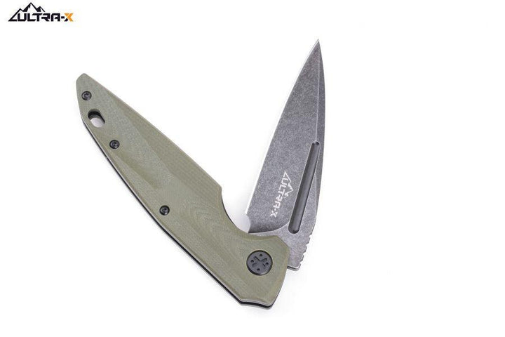 Ultra-X Bat Linerlock Olive - Knives.mx