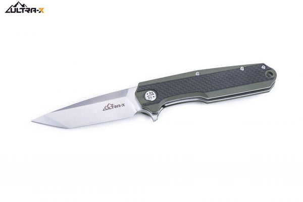 Ultra-X BOA Linerlock G10/CF D2 - Knives.mx