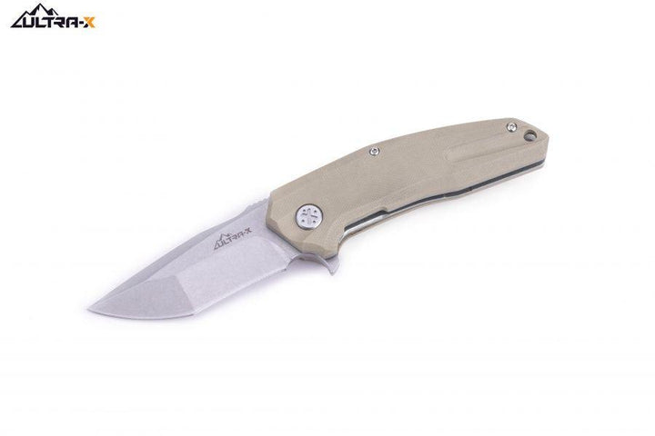 Ultra-X Cobra Linerlock Tan - Knives.mx