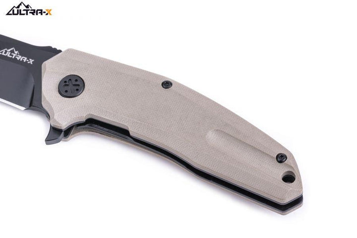 Ultra-X Cobra Linerlock Tan - Knives.mx