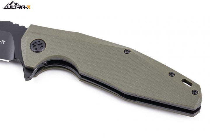 Ultra-X Hugger Linerlock Olive - Knives.mx