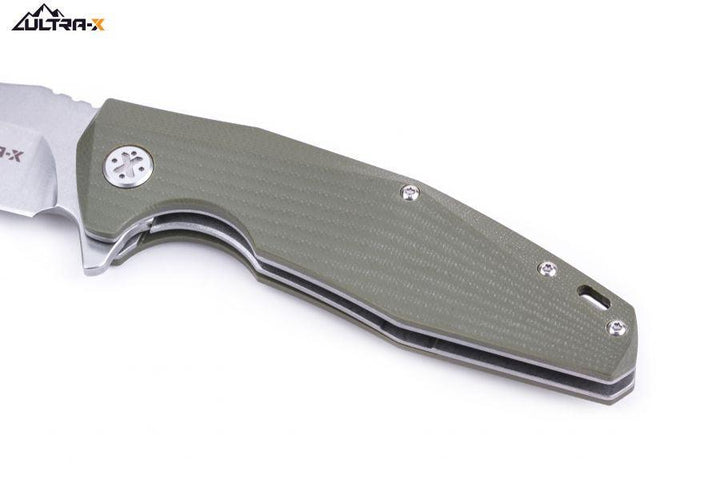 Ultra-X Hugger Linerlock Olive - Knives.mx