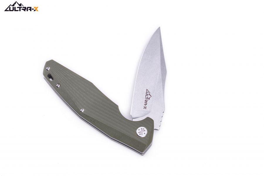 Ultra-X Hugger Linerlock Olive - Knives.mx