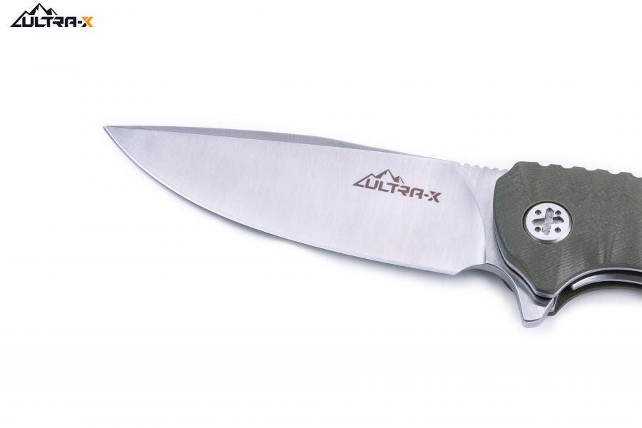 Ultra-X Ripple Linerlock Olive - Knives.mx