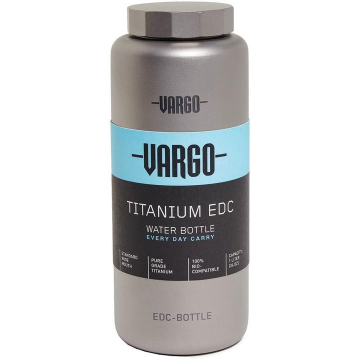 Vargo Titanium EDC Bottle 1 liter - Knives.mx