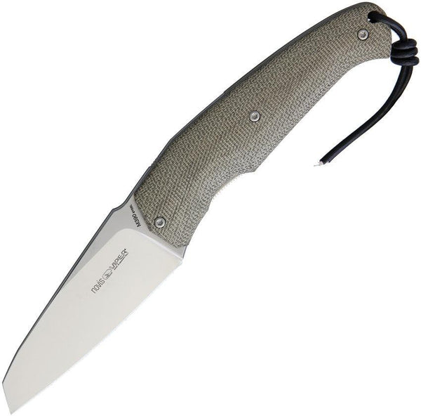 Viper Novis Linerlock Green Micarta Satin Bohler M390 - Knives.mx