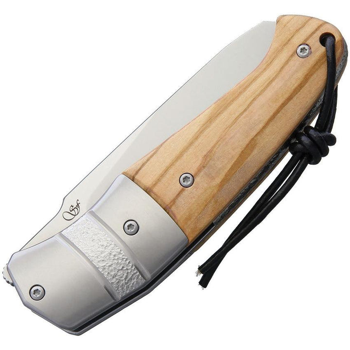 Viper Novis Linerlock Olive Wood Satin Bohler M390 - Knives.mx