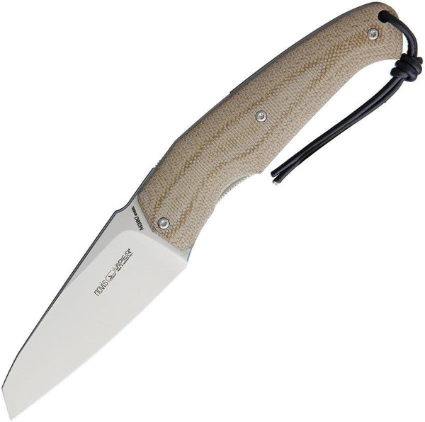 Viper Novis Linerlock Tan Micarta Satin Bohler M390 - Knives.mx