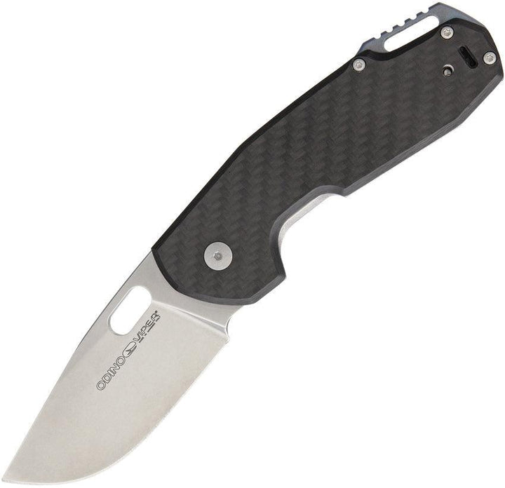 Viper Odino Framelock Carbon Fiber Stonewashed N690 Bohler - Knives.mx