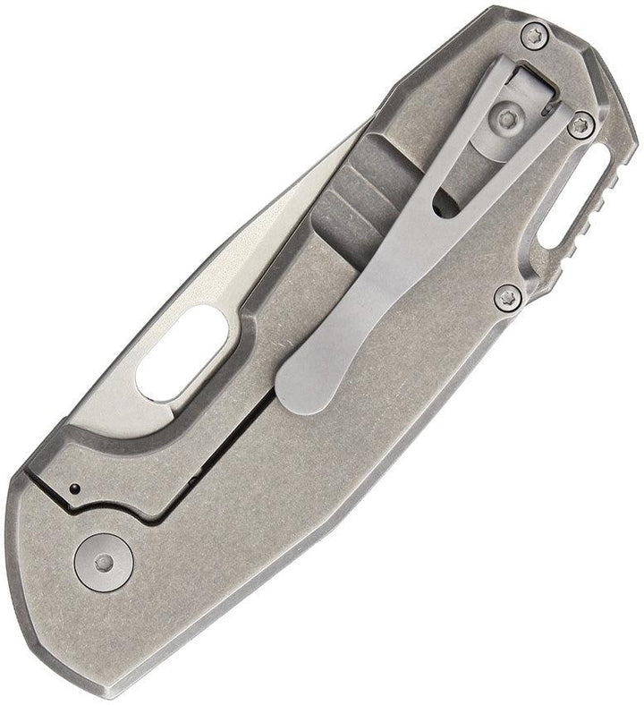 Viper Odino Framelock Titanium Stonewash N690 Bohler - Knives.mx