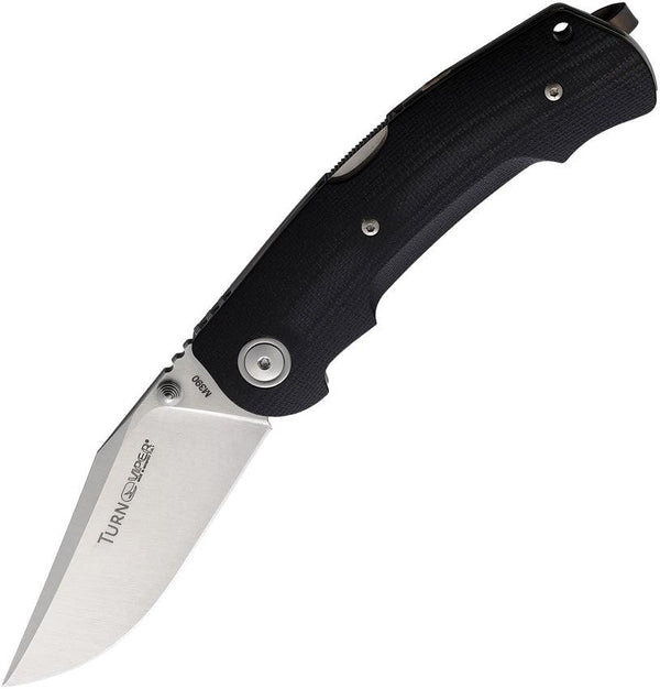 Viper Turn Essential Lockback Black G10 Satin Bohler M390 - Knives.mx