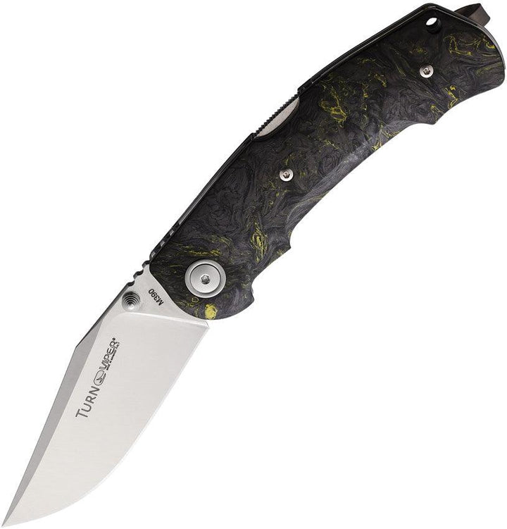 Viper Turn Essential Lockback Carbon Fiber Satin Bohler M390 - Knives.mx