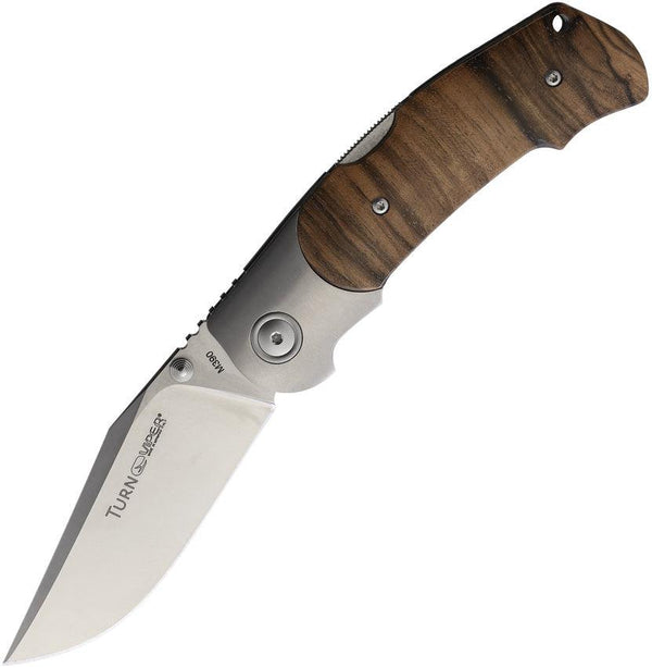 Viper TURN Lockback Walnut Satin Bohler M390 - Knives.mx