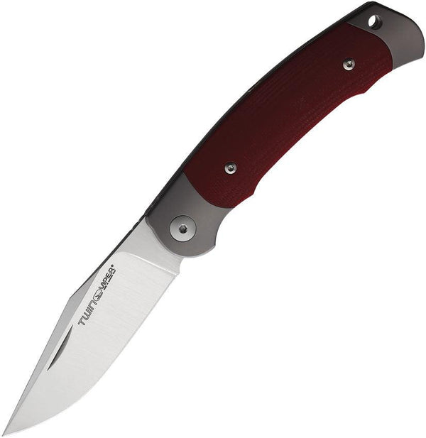 Viper Twin Slip Joint Red G10 Satin Bohler M390 - Knives.mx