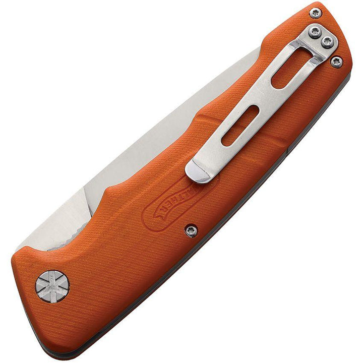 Walther HBF2 Linerlock Orange G10 Satin D2 - Knives.mx