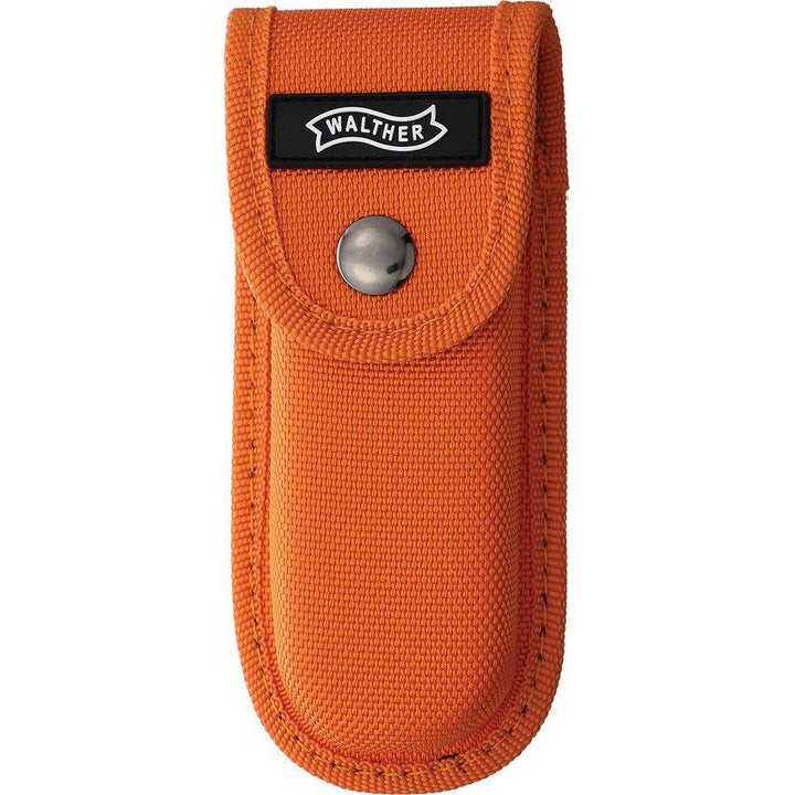 Walther HBF2 Linerlock Orange G10 Satin D2 - Knives.mx