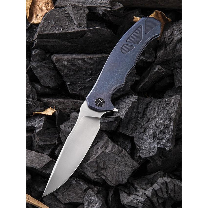 We Knife 37 Framelock Blue - Knives.mx