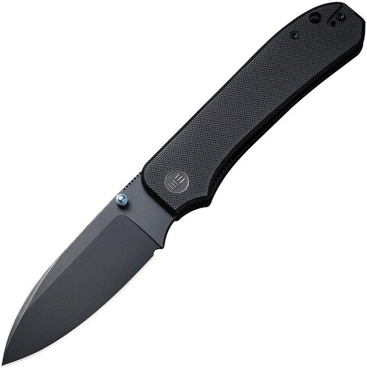 We Knife Big Banter Linerlock Blackout G10 Stonewash CPM 20CV - Knives.mx