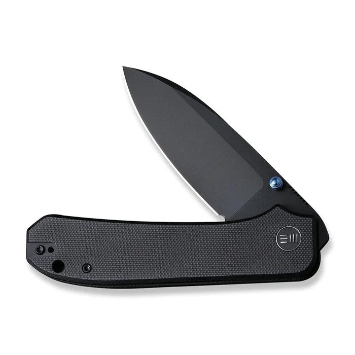 We Knife Big Banter Linerlock Blackout G10 Stonewash CPM 20CV - Knives.mx
