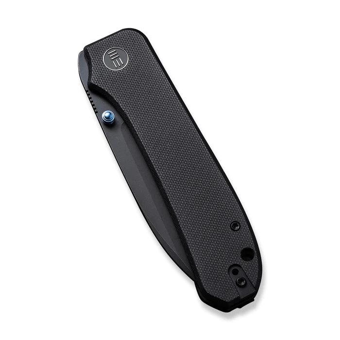 We Knife Big Banter Linerlock Blackout G10 Stonewash CPM 20CV - Knives.mx