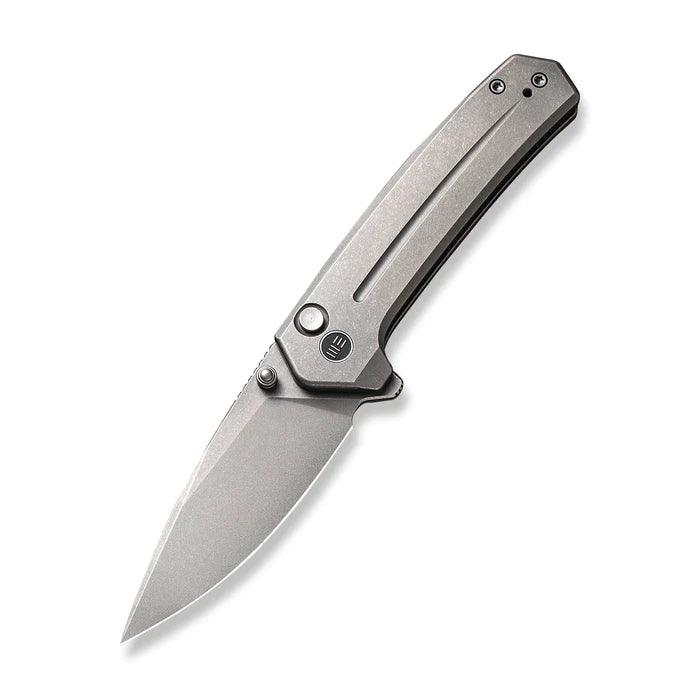 We Knife Culex Button Lock Gray Stonewash Titanium SW CPM-20CV - Knives.mx