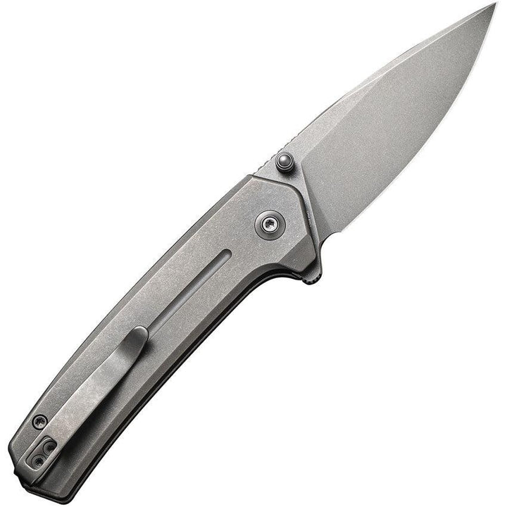 We Knife Culex Button Lock Gray Stonewash Titanium SW CPM-20CV - Knives.mx