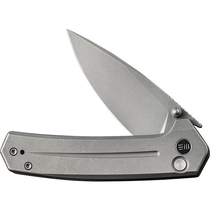 We Knife Culex Button Lock Gray Stonewash Titanium SW CPM-20CV - Knives.mx