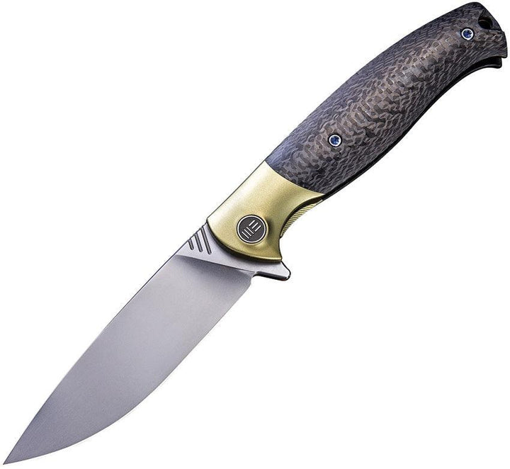 We Knife Deacon Framelock Gold - Knives.mx