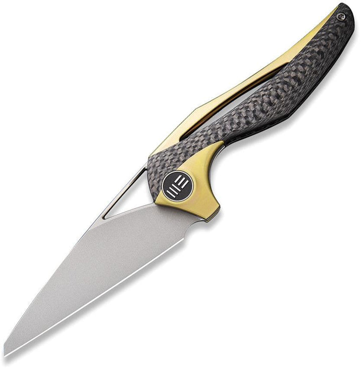 We Knife Eterna Framelock Gold - Knives.mx