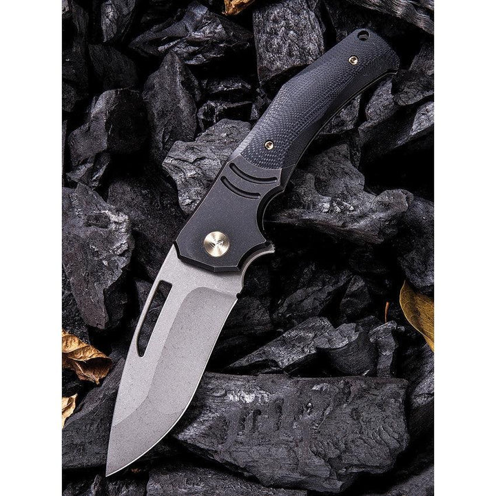 We Knife JIXX Framelock Black - Knives.mx