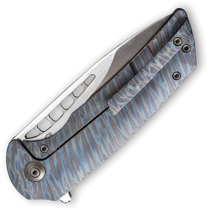 We Knife Malice Framelock Marbled - Knives.mx