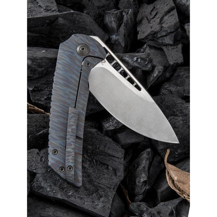 We Knife Malice Framelock Marbled - Knives.mx