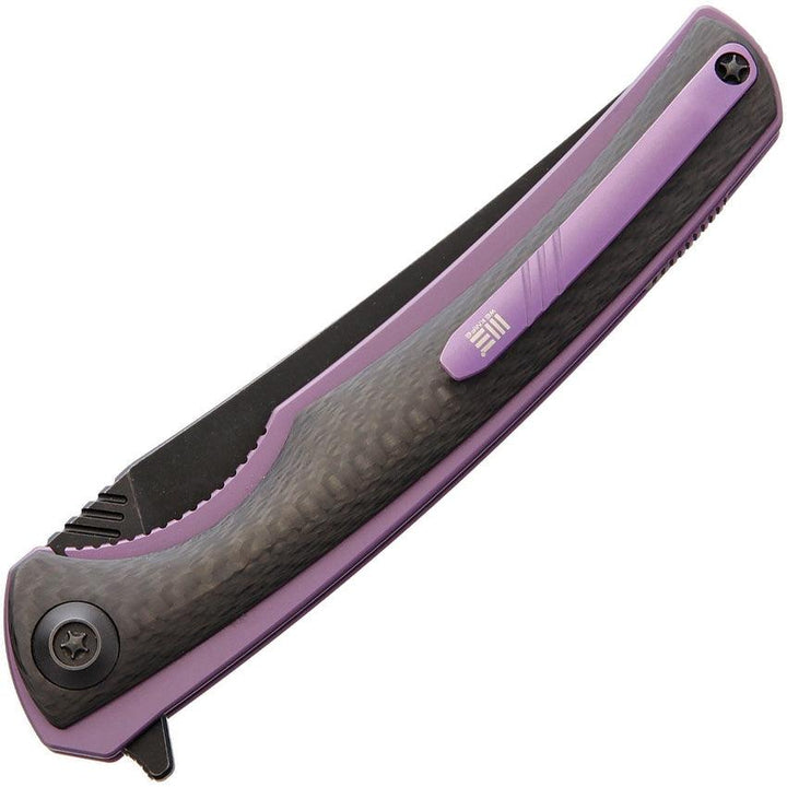 We Knife Model 704 Purple CF - Knives.mx